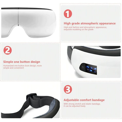 Agility Charger™ Smart Massage Eye Mask